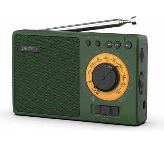 Радиоприемник PERFEO аналоговый, всеволновый ЗАРЯ 30015319 - выгодная ...