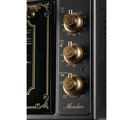 Мини-печь MONSHER MMOR 4825 Anthracite 76539