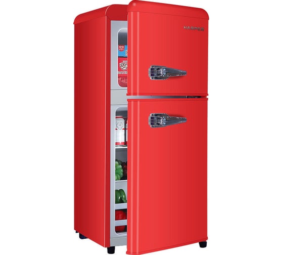 Холодильник Harper HRF-T120M RED NEW H00003474