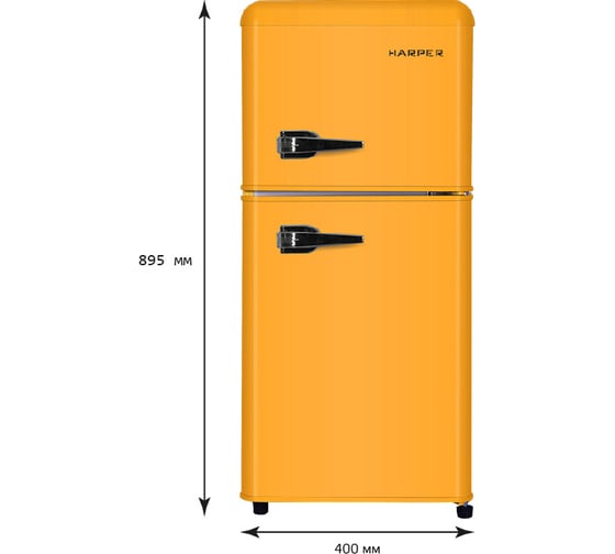 Холодильник Harper HRF-T120M ORANGE NEW H00003473