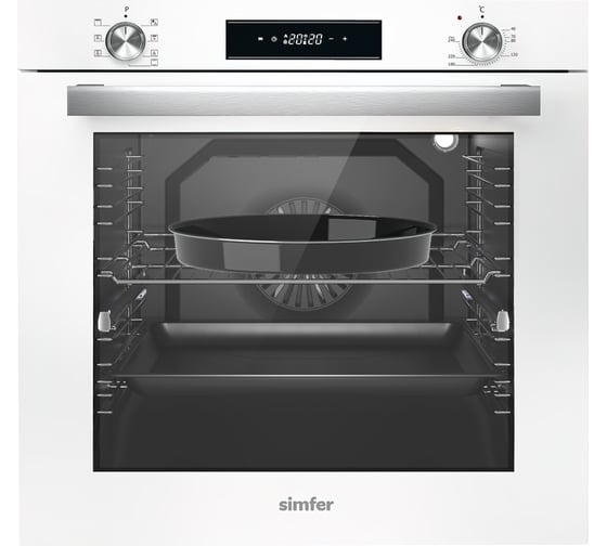 Электрический духовой шкаф SImfer 7 режимов работы, конвекция, гриль B6EC68122
