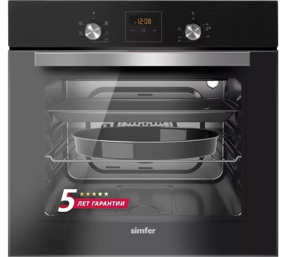 Электрический духовой шкаф SImfer 5 режимов работы B6ES56022