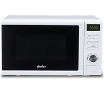 Микроволновая печь SImfer соло 20 литров, 1050 Вт, белая MD2250
