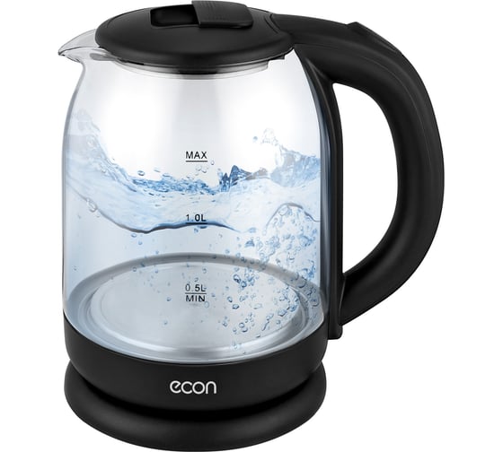 Чайник econ стекло ECO-1835KE