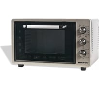 Электрическая печь BRAVO FO-36SBL 36 литров серебристо-черная УТ000010158