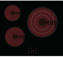 Электрическая варочная панель CATA tdg 6003 bk 08063407
