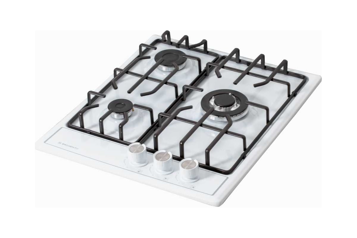 Металлическая газовая варочная панель Delvento grata 45 см V45V35W001 -  выгодная цена, отзывы, характеристики, фото - купить в Москве и РФ