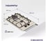 Металлическая газовая варочная панель Delvento grata 30 см V30V20R001 3