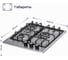 Металлическая газовая варочная панель Delvento grata 45 см V45V35M001 3