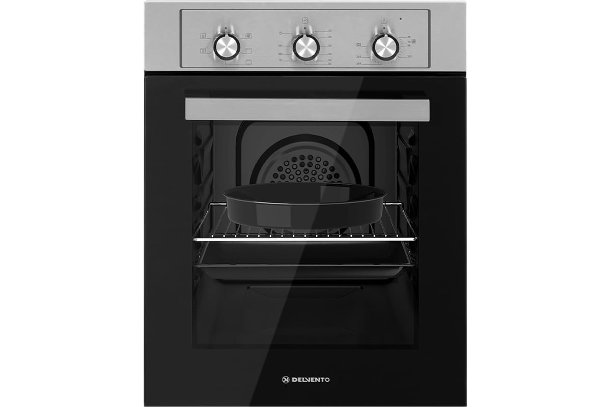 Встраиваемый электрический духовой шкаф Delvento primo stretto 45 см ...