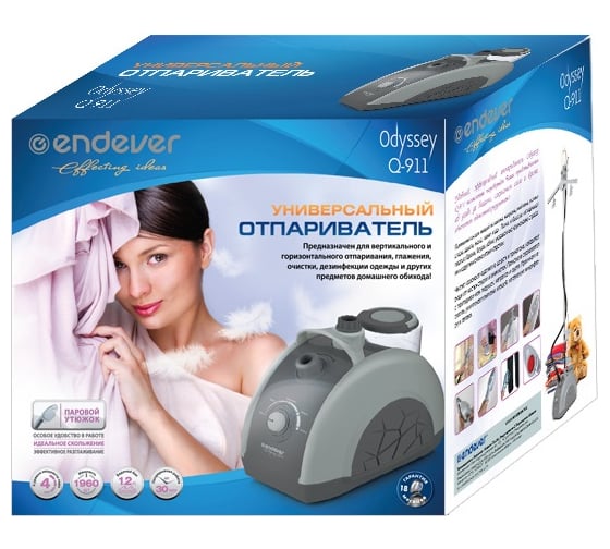 Отпариватель и пароочиститель ENDEVER ODYSSEY Q-911