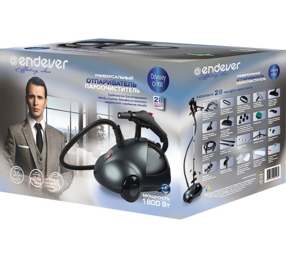 Отпариватель и пароочиститель Endever ODYSSEY Q-901