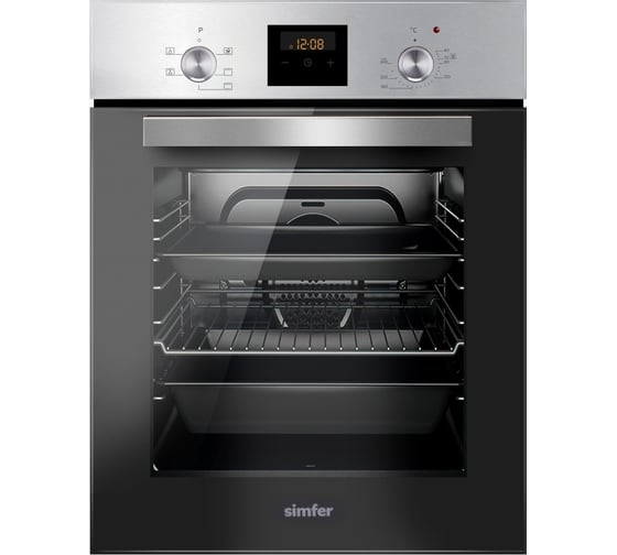 Электрический духовой шкаф SImfer 5 режимов работы, конвекция B4EM56001