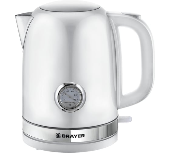 Электрический чайник BRAYER 1052BR 2200 Вт 1,7 л STRIX сталь окрашенная термометр BR1052