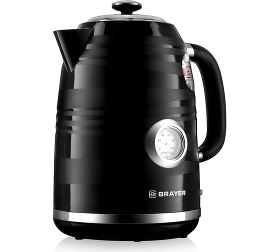 Электрический чайник BRAYER 1059BR 2200 Вт 1,7 л STRIX пластиковый корпус термометр BR1059