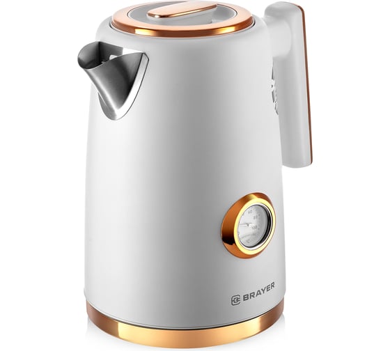 Электрический чайник BRAYER 1055BR 2200 Вт 1,7 л STRIX сталь термометр BR1055