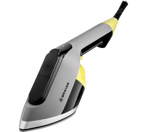 Отпариватель BRAYER 4126BR 1950 Вт пар 25 г/мин съемная щетка фиксация пара 180 мл BR4126