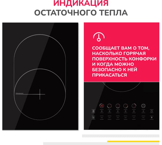Электрическая варочная панель SImfer сенсорное управление H90D15B072