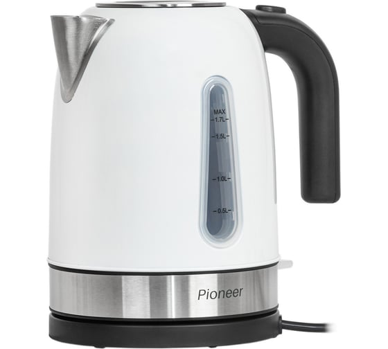 Чайник Pioneer металл KE556M white