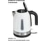 Чайник Pioneer металл KE556M white 2