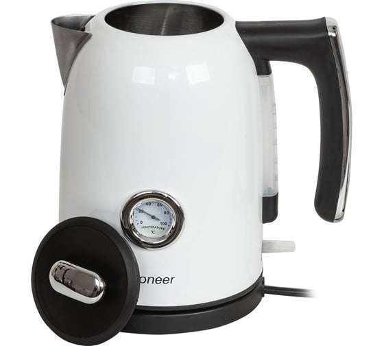Чайник Pioneer металл KE560M white