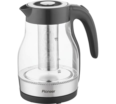 Чайник Pioneer стекло KE802G black