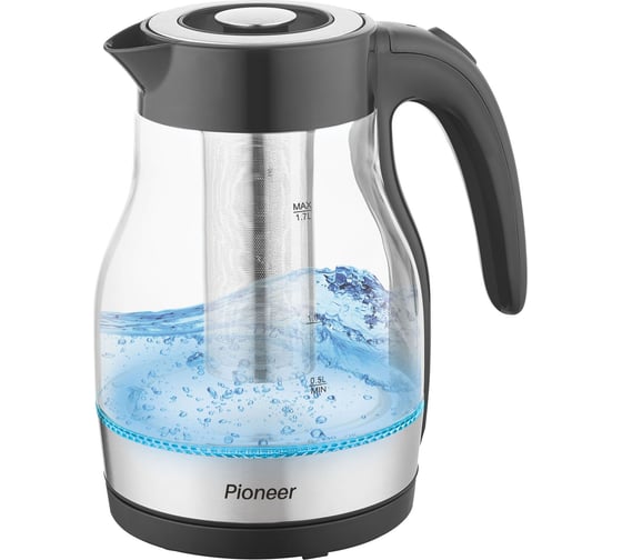 Чайник Pioneer стекло KE802G black