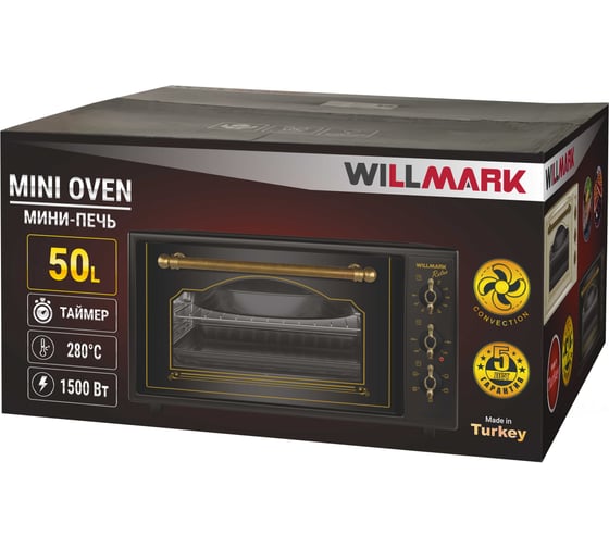 Мини-печь Willmark wof-505blr 1002191
