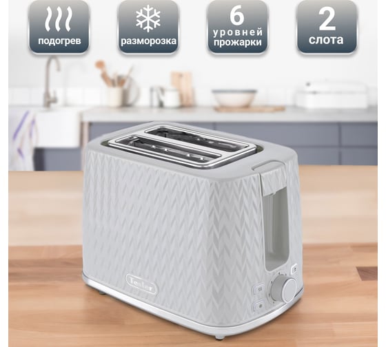 Тостер TESLER TT-204 GREY 00000202740