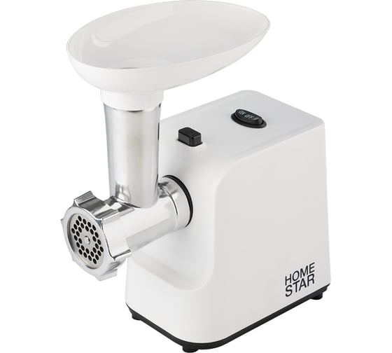 Мясорубка Homestar hs-2033, белая 105670