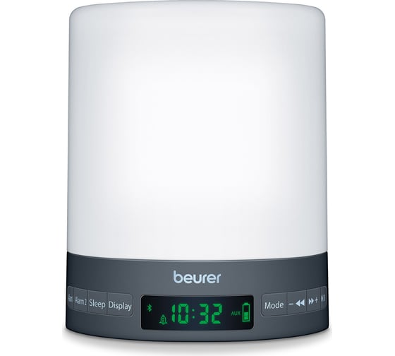 Будильник BEURER WL50 цифровой белый 589.21 1187423