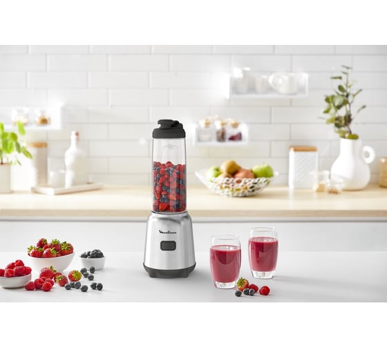 Стационарный блендер MOULINEX LM15FD10 300 Вт серебристый/черный 1837795