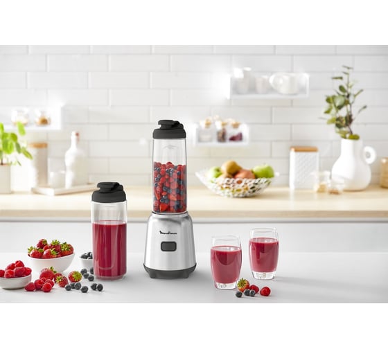 Стационарный блендер MOULINEX LM15FD10 300 Вт серебристый/черный 1837795