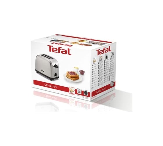 Тостер TEFAL TT330D30 700 Вт серебристый/черный 413167