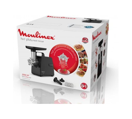 Мясорубка MOULINEX ME552810 2200 Вт черный 1628908
