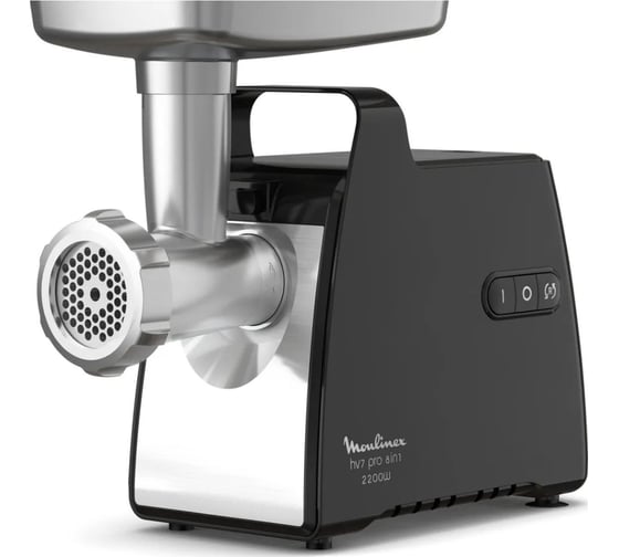 Мясорубка MOULINEX ME558810 2200Вт черный/серый 1635927