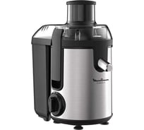 Центробежная соковыжималка MOULINEX JU420D10 400 Вт резервуар 950 мл серебристый/черный 1166009