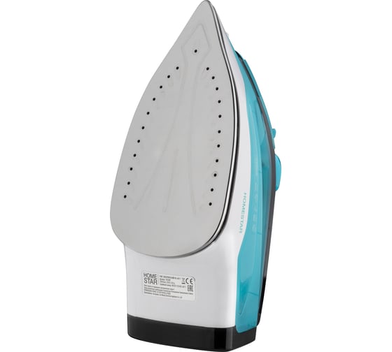 Утюг Homestar hs-4011 бирюзовый 2200 Вт, пар, подошва нержавеющая сталь, антинакипь, капля стоп 105380