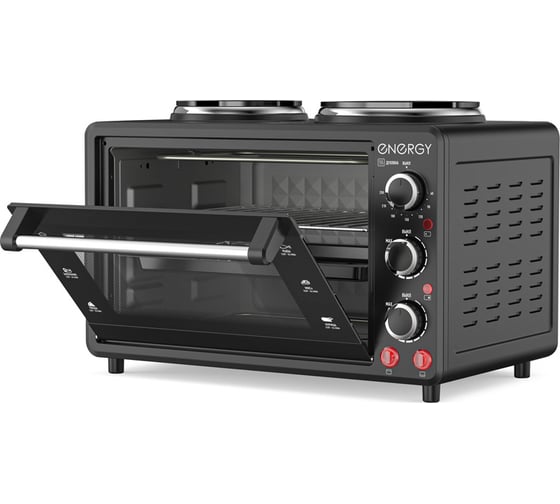 Электрическая духовка ENERGY gн-26a-b 1400 Вт, 26 л 105503