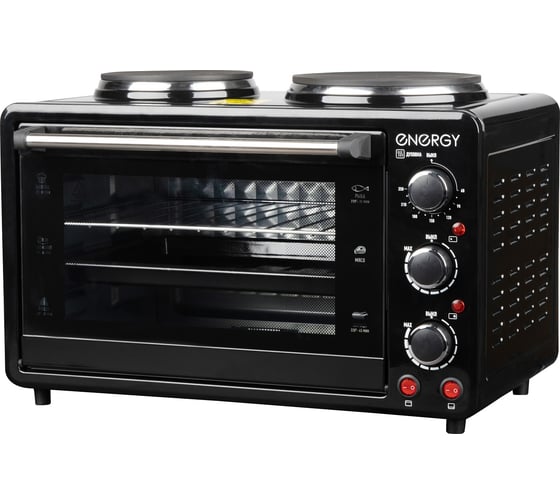 Электрическая духовка ENERGY gн-26a-b 1400 Вт, 26 л 105503