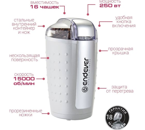 Кофемолки ENDEVER Costa-1059 80656