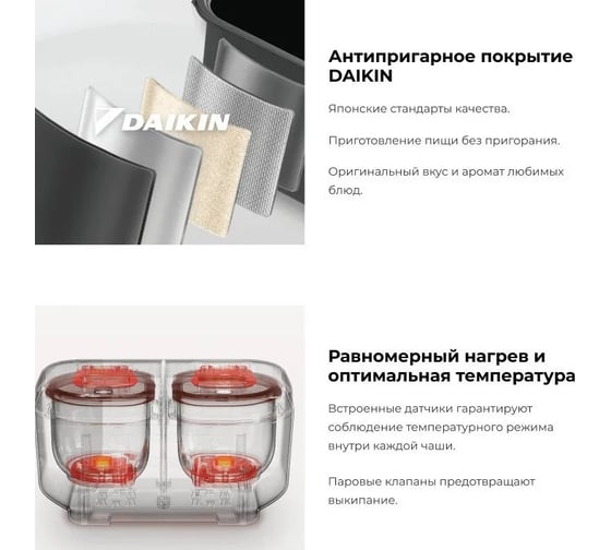 Мультиварка GARLYN MR-Duo 5 КА-00000554