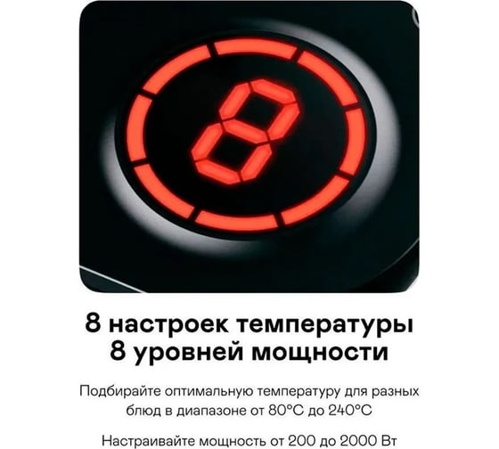 Индукционная плитка GARLYN H-1000 КА-00000724