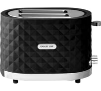 Тостер Galaxy Line gl 2912 черный, мощность 1200 Вт 7021329122