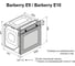 Духовой электрический шкаф KONIGIN barberry 60 wh e9 303010 19