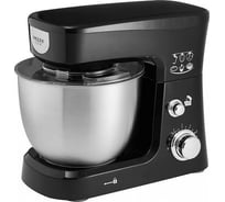Планетарный миксер Delta LUX DE-7900Р черный, 1000 Вт, чаша из нержавеющей стали 3,5 л 2 Р1-00004130