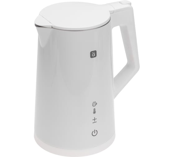 Умный wi-fi чайник Halsa пластиковый, белый HLS-K-102