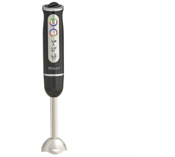 Блендер Delta LUX DL-7039 черный, 800 Вт, регулировка скорости, турбо, LED подсветка 16 0R-00004140