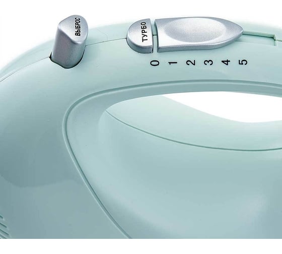 Миксер DELTA LUX DL-5068 серо-голубой, 400 Вт, 4 насадки, 5 скоростных режимов, турбо (12) 0R-00003081