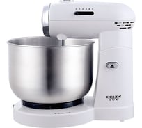 Миксер DELTA LUX DL-5074C белый, 600 Вт, чаша 3,5 л, из нержавеющей стали, 5 скоростей, 4 насадки (4) Р1-00003614